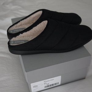 Everlane Black Slippers Sz 10